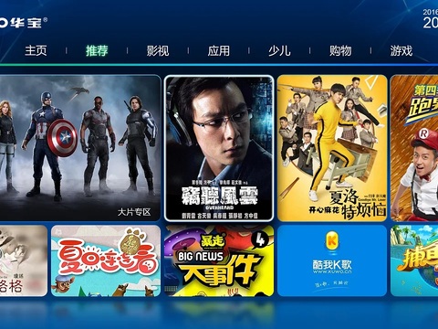 电视机屏幕 电视界面贴图