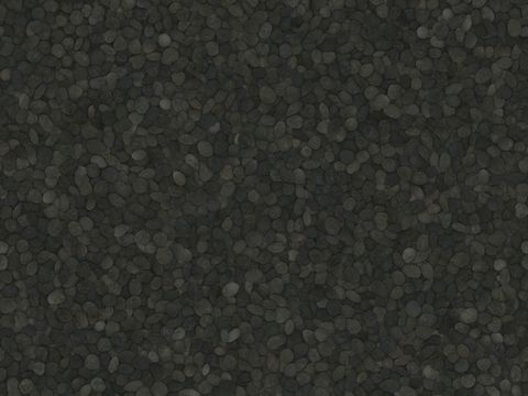 现代砾石地面铺装