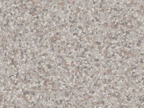 现代砾石地面铺装