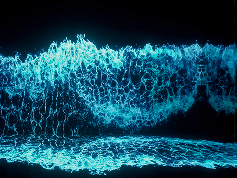 现代意式科技电子屏幕 科技屏幕