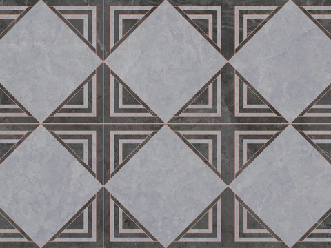 大理石灰色石材拼花