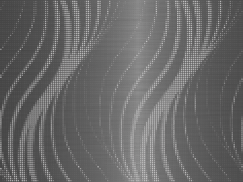 渐变波浪冲孔板 洞洞板