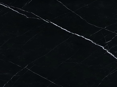 无缝黑白根黑色大理石岩板