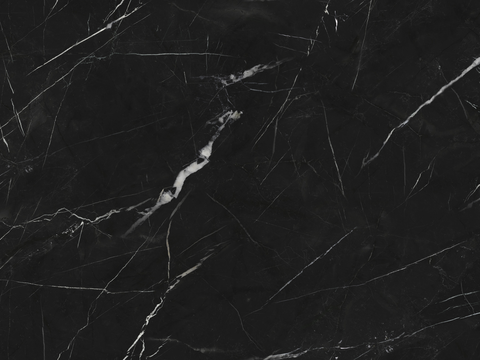 现代无缝黑白根大理石岩板