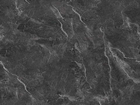 现代无缝深灰大理石瓷砖岩板