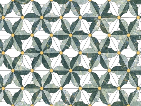 大理石石材拼花