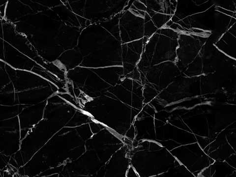 现代无缝黑色大理石 黑白根大理石