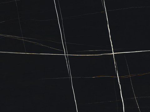 黑色无缝黑白根大理石岩板