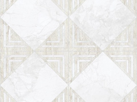  大理石瓷砖石材几何地面拼花 