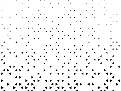 渐变三角图案冲孔板