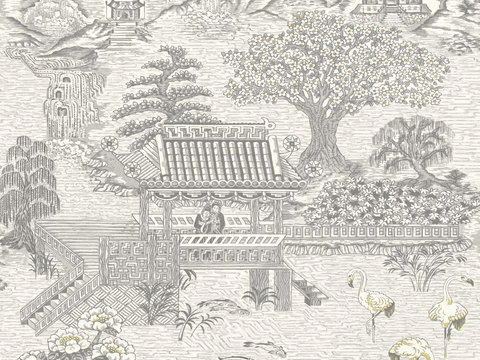 精品壁纸 儿童壁 素色壁纸 墻布 墙纸 田园乡村 几何壁纸