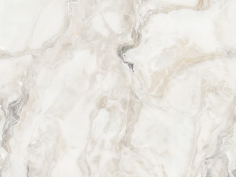 意式简约无缝大理石岩板米白色岩板