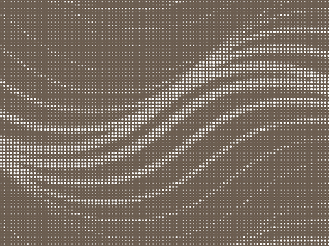 渐变波浪冲孔板 洞洞板