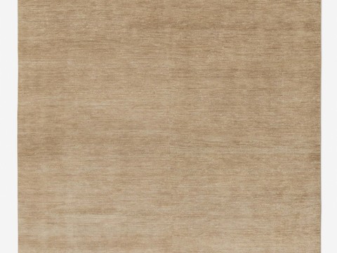 现代条纹极简传统手工编织羊毛地毯