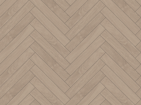 无缝原木橡木人字拼木地板