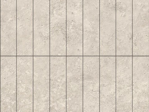 无缝复古莱姆石 莱姆石长条砖背景墙贴图