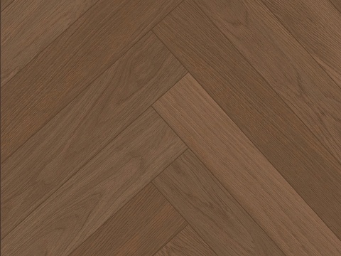 无缝胡桃木人字拼地板