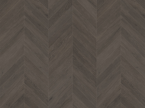 无缝深咖色鱼骨拼木地板