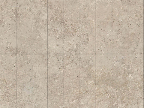 无缝复古莱姆石 莱姆石长条砖背景墙贴图