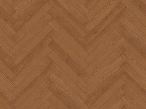 现代无缝人字拼木地板