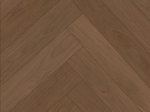 无缝人字拼复古木地板