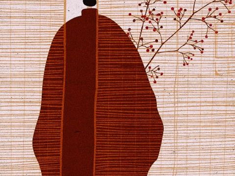 抽象人物装饰画