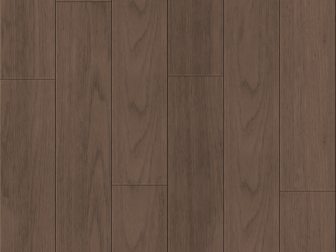 现代无缝棕咖色木地板 无缝胡桃木木工字铺木地板