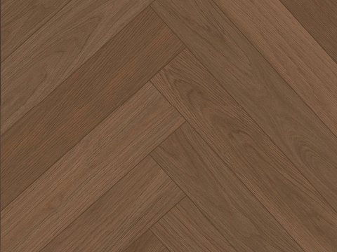 中古复古无缝人字拼胡桃木地板