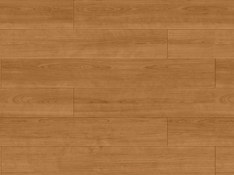 现代无缝原木色木地板