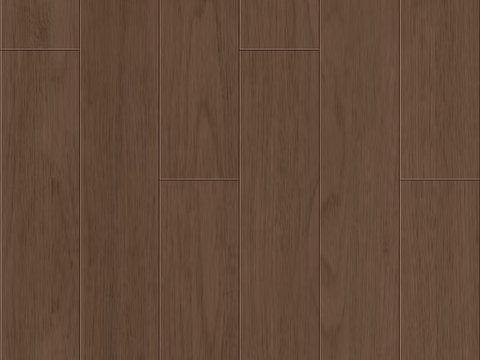 现代无缝棕咖色木地板 无缝胡桃木木工字铺木地板