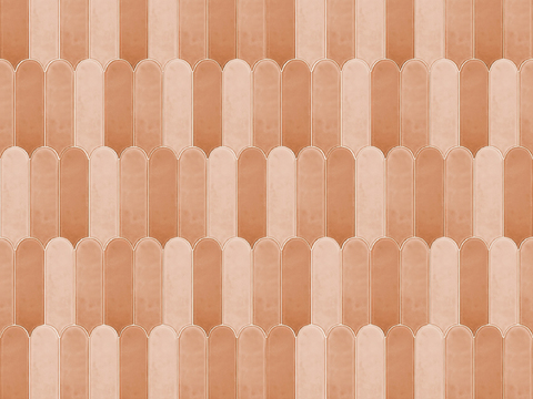 无缝黄色渐变羽毛砖花砖贴图