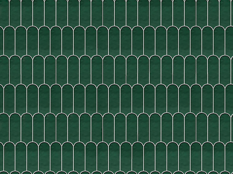 无缝深绿色羽毛砖瓷砖