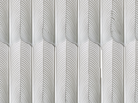 无缝灰色羽毛砖贴图