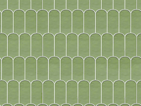 法式奶油仿古砖 浅绿色羽毛砖艺术砖贴图