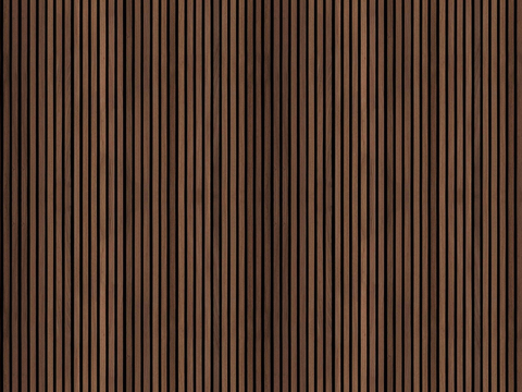 无缝深棕色木格栅 板材 长城板 波浪板