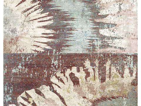 现代画壁画背景板