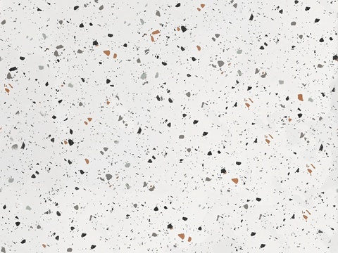 现代意式无缝米灰色水磨石