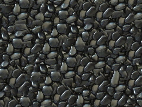 高清无缝黑色鹅卵石贴图
