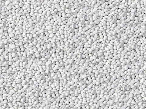 无缝奶油白鹅卵石地面贴图