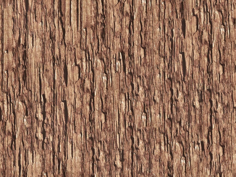 现代无缝树皮贴图