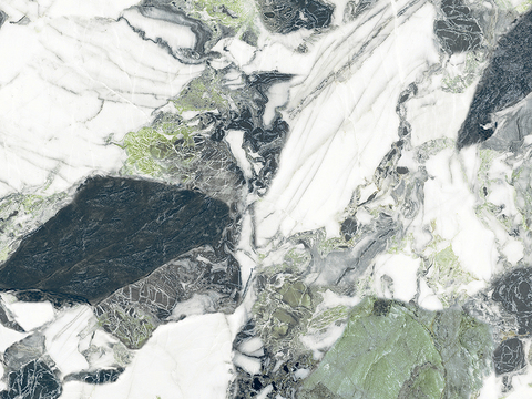 超清冷翡翠无限连纹大理石