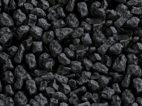 无缝黑色碎石 砾石 鹅卵石 文化石