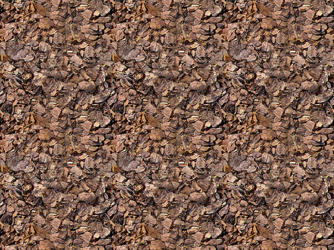 无缝园林景观松树皮 碎树皮地面贴图