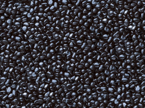 高清无缝黑色鹅卵石贴图