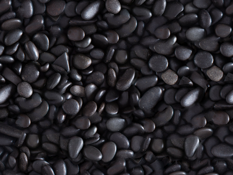 高清无缝黑色鹅卵石贴图