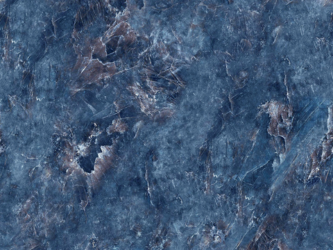 法式现代蓝色大理石奢石 潘多拉奢石