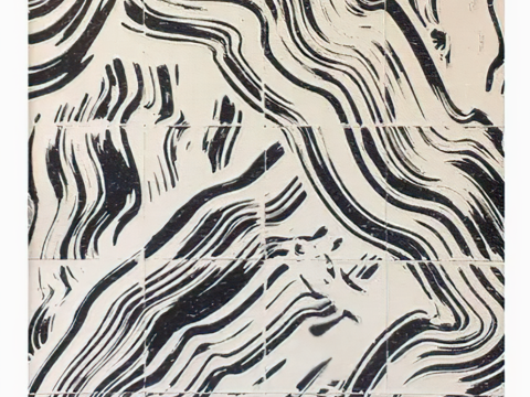 侘寂简约抽象挂画 艺术挂画 肌理画 黑白艺术画贴图