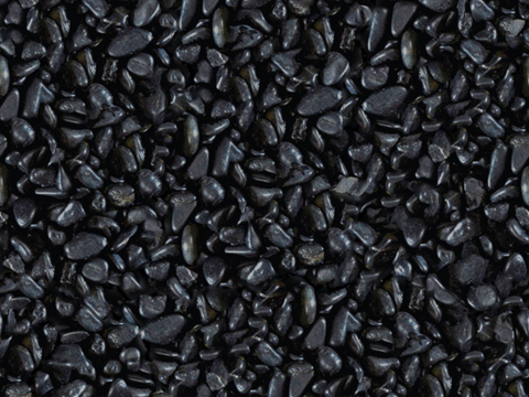 无缝户外黑色鹅卵石黑色碎石贴图