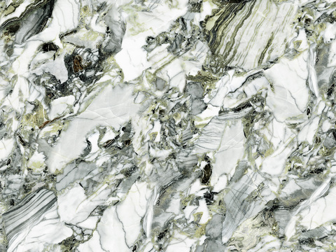 超清冷翡翠无限连纹大理石