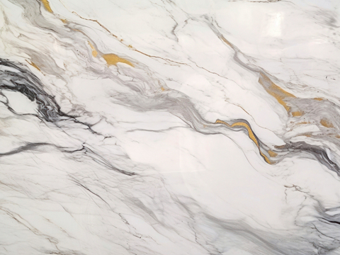 意式轻奢黑白奢石 透光奢石 潘多拉奢石